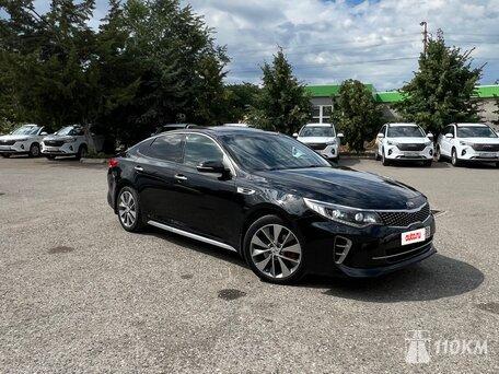 KIA, Optima, 2400, 150, бензин, седан, автомат, передний привод, среднее состояние, левый, черный, 1 900 000 ₽