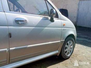 Daewoo, Matiz, 1000, 64, бензин, хэтчбек, механика, передний привод, среднее состояние, левый, серебряный, 280 000 ₽